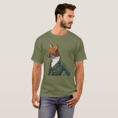 Dandy Fox Portrait T-shirt (Voorkant volledig)