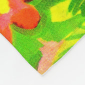 dandy lion fleece deken (Hoek)