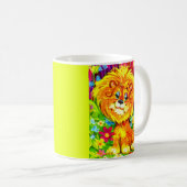 dandy lion koffiemok (Voorkant rechts)