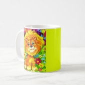 dandy lion koffiemok (Voorkant links)