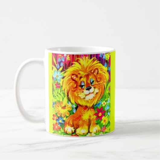 dandy lion koffiemok (Links)