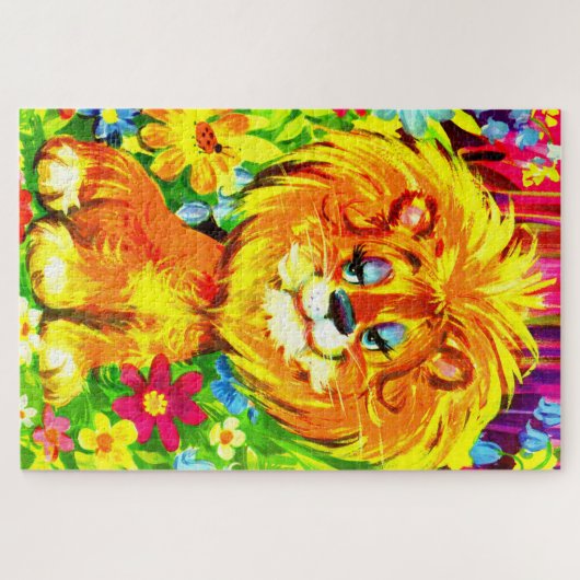 dandy lion legpuzzel (Horizontaal)