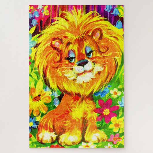 dandy lion legpuzzel (Verticaal)