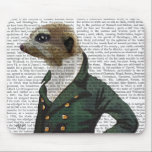 Dandy Meerkat Portrait Muismat<br><div class="desc">Kinderen</div>