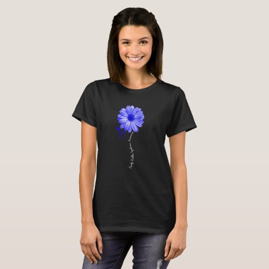 Dandy-Walker Syndrome Warrior  Ribbon T-shirt (Voorkant volledig)