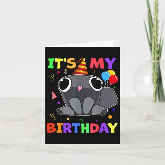 Dandys Pebble Verjaardag Decoratie Wereld voor Kin Kaart (Voorkant)