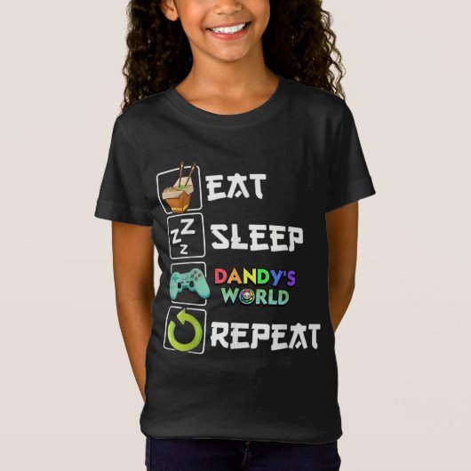 Dandy's World Design | Grappige Dandys World Toon T-shirt (Voorkant)