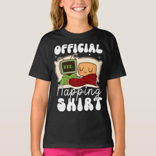 Dandy's World Nap ontwerp | Grappige Dandys World T-shirt (Voorkant)