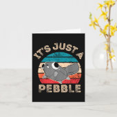 Dandys World Pebble _ Het is gewoon een Pebble Kin Kaart (Gele Bloem)