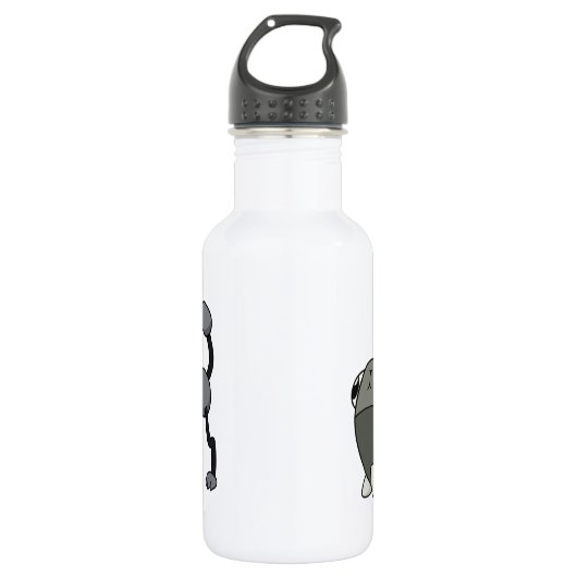 Dandy's World PEBBLE + TWISTED PEBBLE Waterfles (Voorkant)