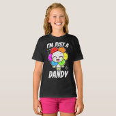 Dandy's World Schattige ontwerp | Ik ben gewoon Da T-shirt (Voorkant volledig)