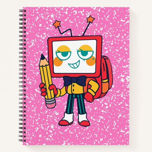 Dandy's World School VEE Notebook Notitieboek (Voorkant)