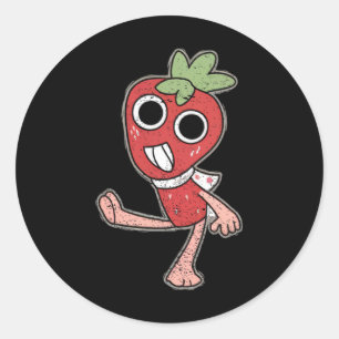 Dandy's World Sprout kostuum voor kinderen en volw Ronde Sticker