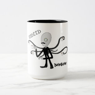 DandySlendy - Slenderman drink thee-mok Tweekleurige Koffiemok