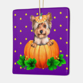 Dane-R-Us Dog Art Keramisch Ornament (Links)