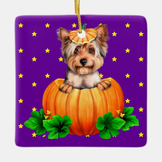 Dane-R-Us Dog Art Keramisch Ornament (Voorkant)
