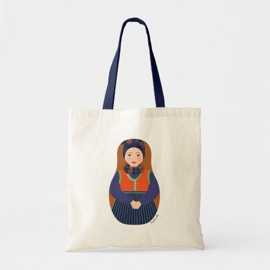 Dane, Rømø Matryoshka Bag Tote Bag (Voorkant)