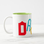 Danebod Jumble Tweekleurige Koffiemok (Links)