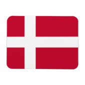 Dänemark Flagge Magneet (Horizontaal)