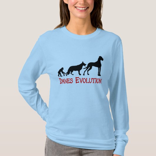 Danes Evolutie T-shirt (Voorkant)