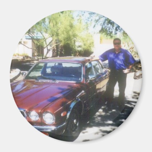 Dane's Jaguar Magneet (Voorkant)