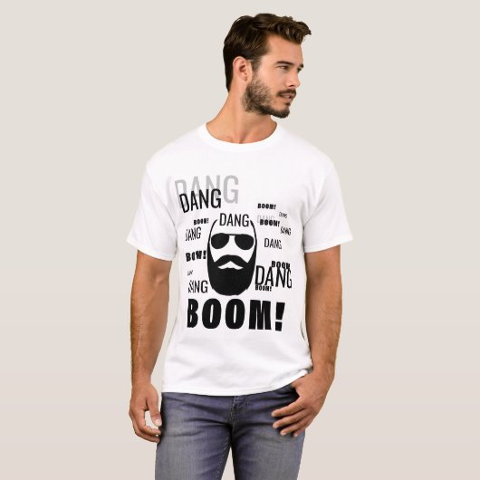 DANG BOOM Cloud T-shirt (Voorkant volledig)