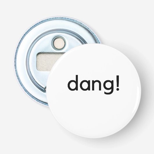 Dang. Button Flesopener (Voorkant)