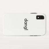 Dang. Case-Mate iPhone Case (Achterkant (horizontaal))