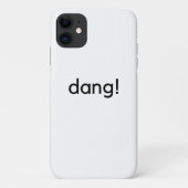 Dang. Case-Mate iPhone Case (Achterkant)