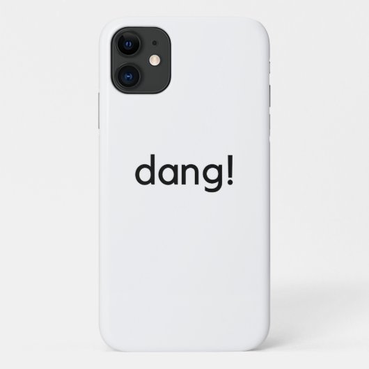 Dang. Case-Mate iPhone Case (Achterkant)