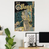 Dang Hip Hop Comic Book Art Poster (Thuiskantoor)