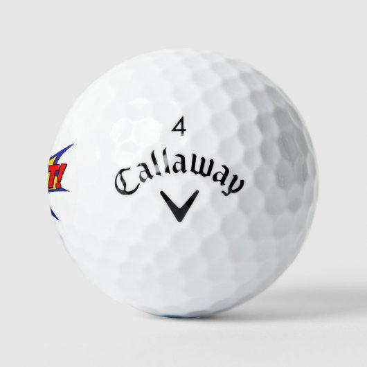 Dang It Mulligan Golf Balls - Funny Callaway Gift Golfballen (Logo)