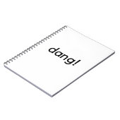 Dang. Notitieboek (Linkerzijde)