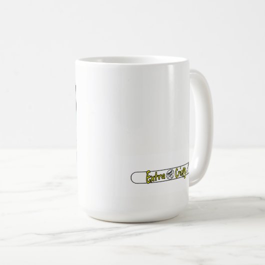 "Dang polaroids gedraagt zich opnieuw!" mok koffie (Voorkant rechts)