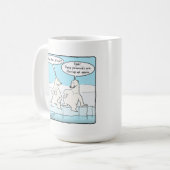 "Dang polaroids gedraagt zich opnieuw!" mok koffie (Voorkant links)