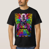 Danganronpa monokuma grappig t-shirt (Voorkant)