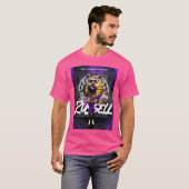 D'Angelo Russell Art Basketball T-shirt (Voorkant volledig)