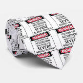 Danger Accordion Stropdas (Opgerold)