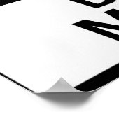 DANGER BAD MOOD FAKE FUNNY SAFETY SIGNAGE POSTER (Hoek)