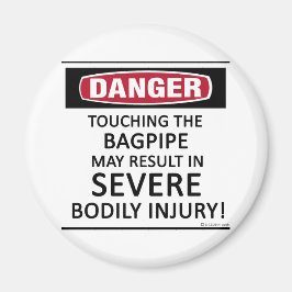Danger Bagpipe Magneet