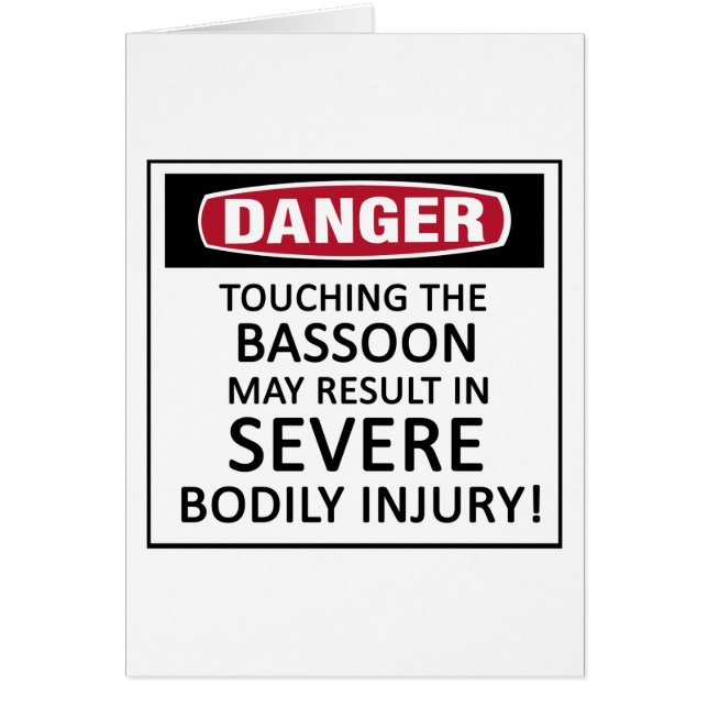 Danger Bassoon (Voorkant)