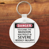 Danger Bassoon Sleutelhanger (Voorkant)
