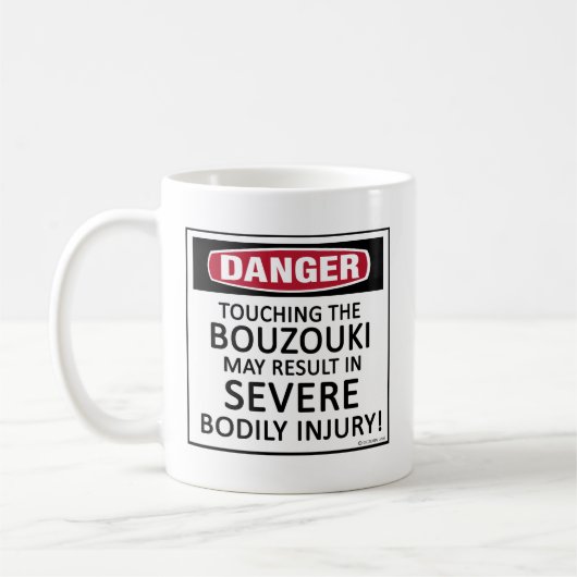 Danger Bouzouki Koffiemok (Links)