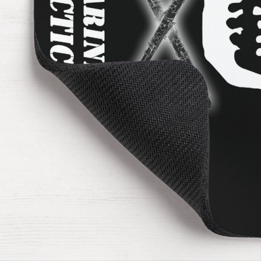 DANGER - Clarinet Practicing Muismat (Hoek)