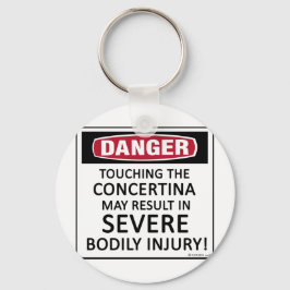 Danger Concertina Sleutelhanger