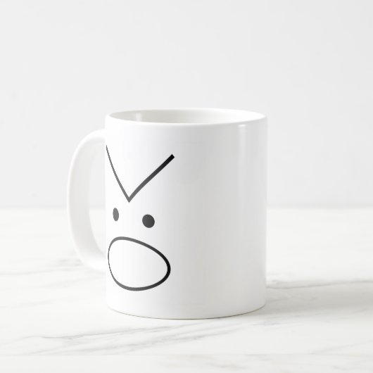 Danger Doberman Coffee Mok (Voorkant links)