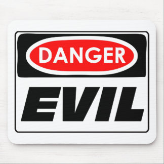 Danger EVIL Mousepad Muismat