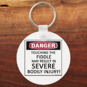 Danger Fiddle Sleutelhanger (Voorkant)