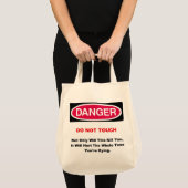 Danger Grocery Bag Tote Bag (Voorkant (product))