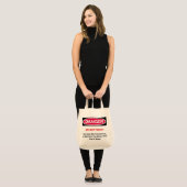 Danger Grocery Bag Tote Bag (Voorkant (model))